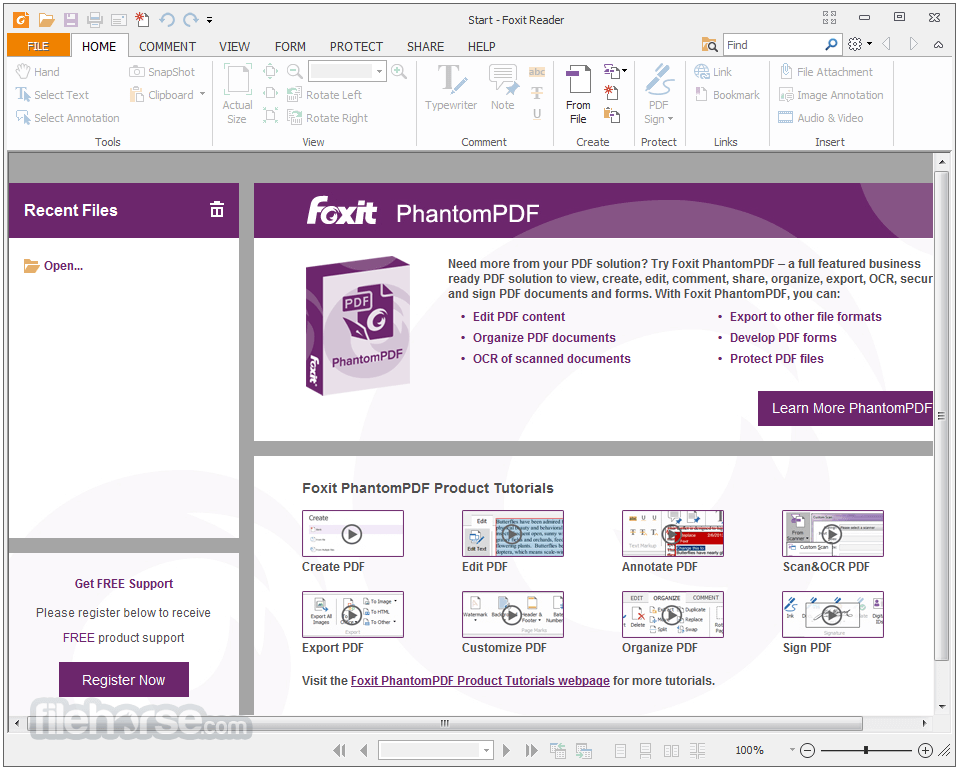 Foxit PDF Reader Portable 畫面截圖 1