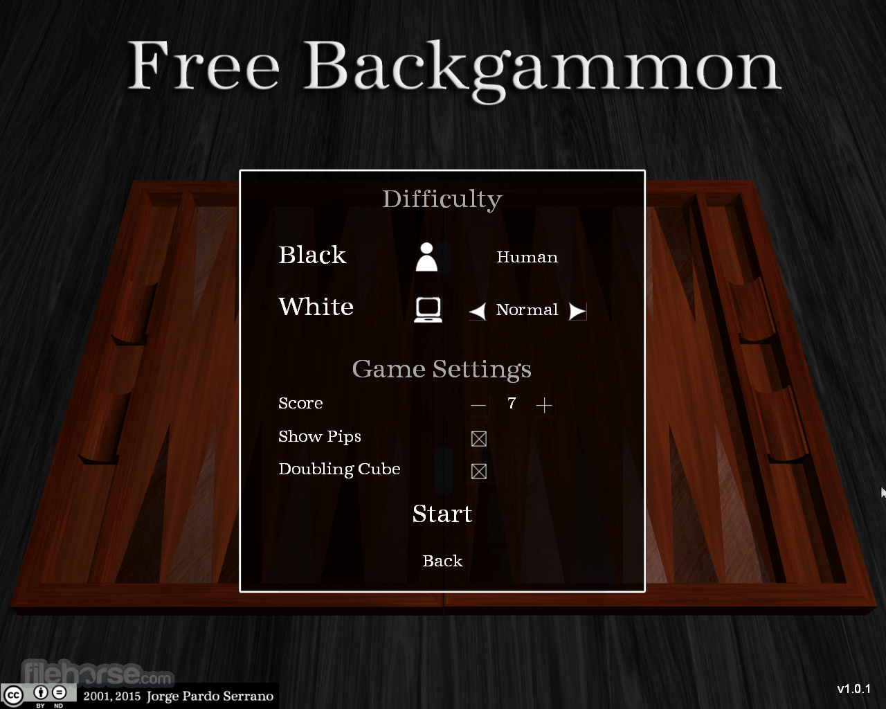 Free Backgammon 畫面截圖 2