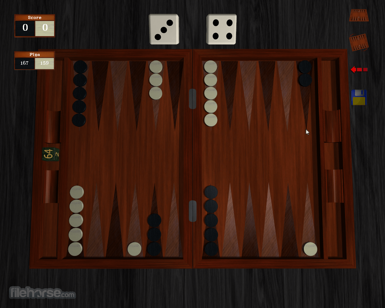 Free Backgammon 畫面截圖 4