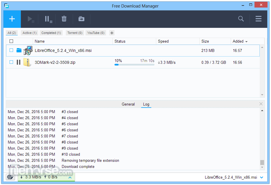 Free Download Manager Portable 畫面截圖 3