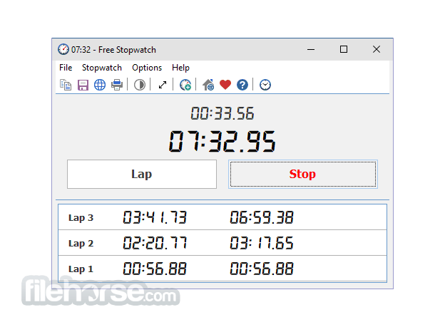 Stopwatch 畫面截圖 1