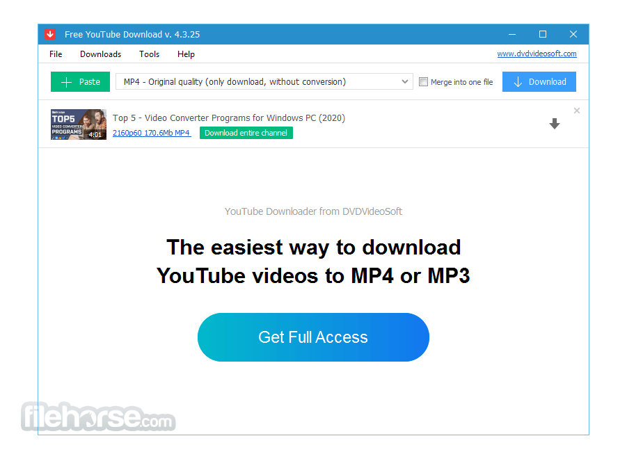 Free YouTube Download 畫面截圖 1