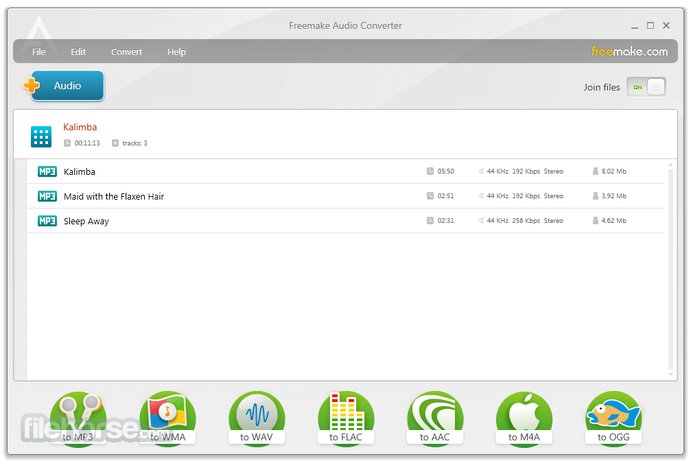 Freemake Audio Converter 畫面截圖 2
