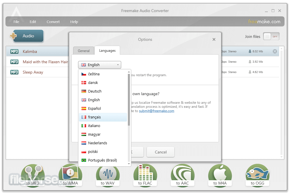 Freemake Audio Converter 畫面截圖 5