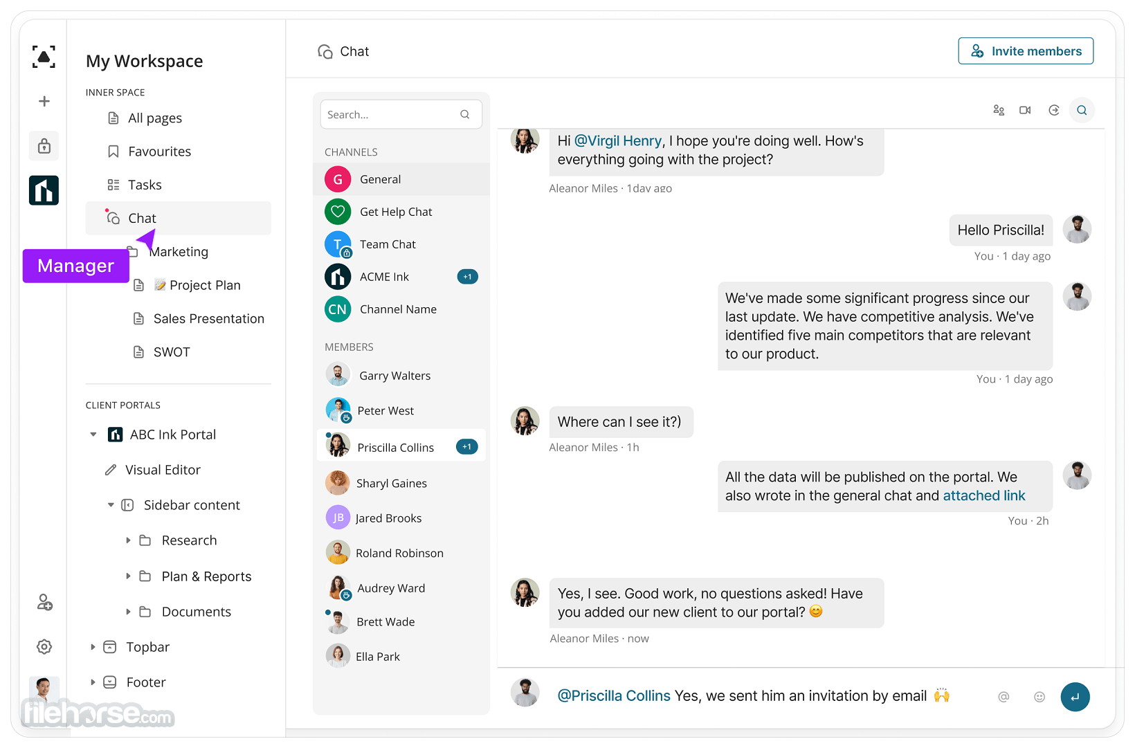 FuseBase - Online Collaboration Tool 畫面截圖 2