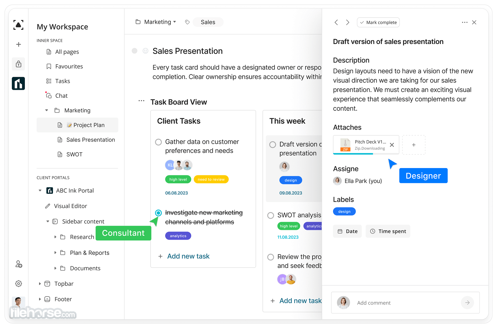 FuseBase - Online Collaboration Tool 畫面截圖 3