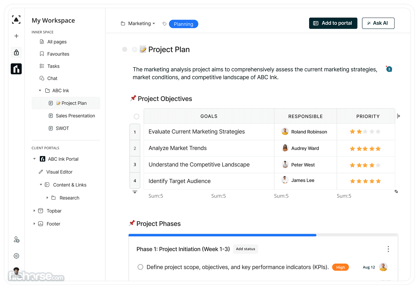 FuseBase - Online Collaboration Tool 畫面截圖 4