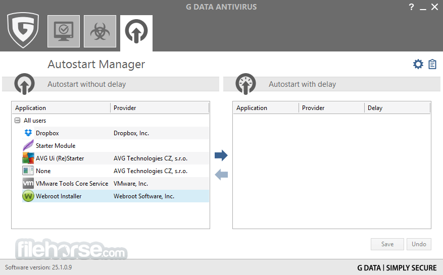 G DATA AntiVirus 畫面截圖 3