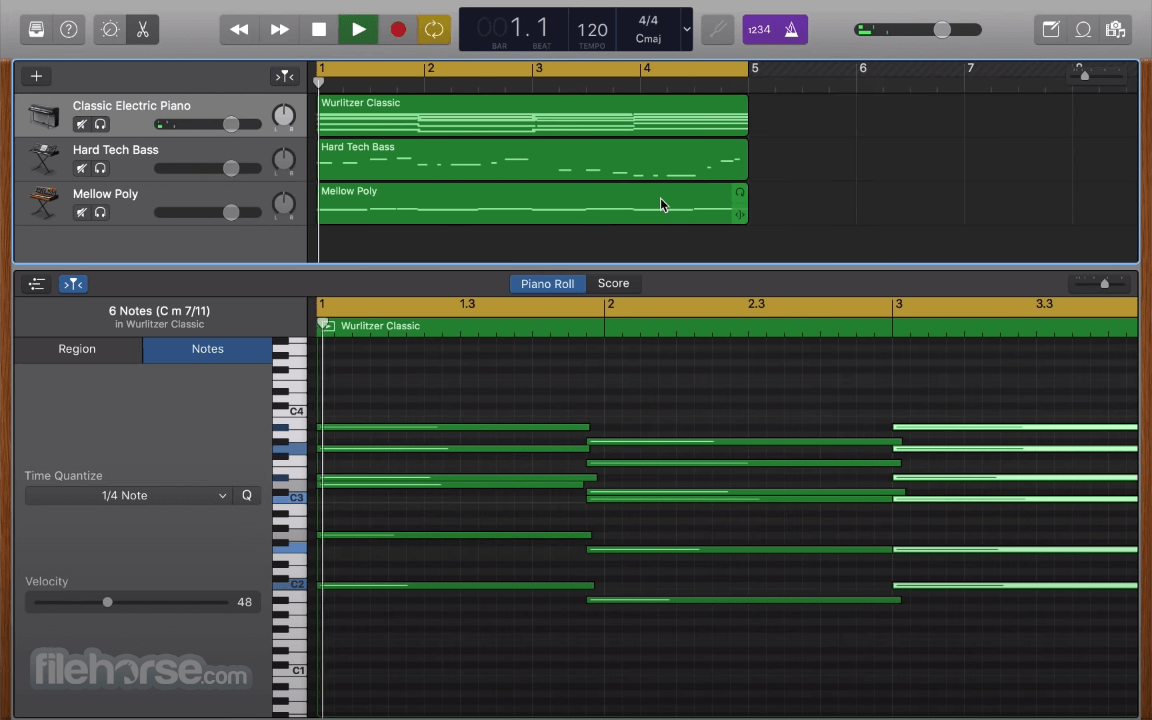 GarageBand 畫面截圖 3