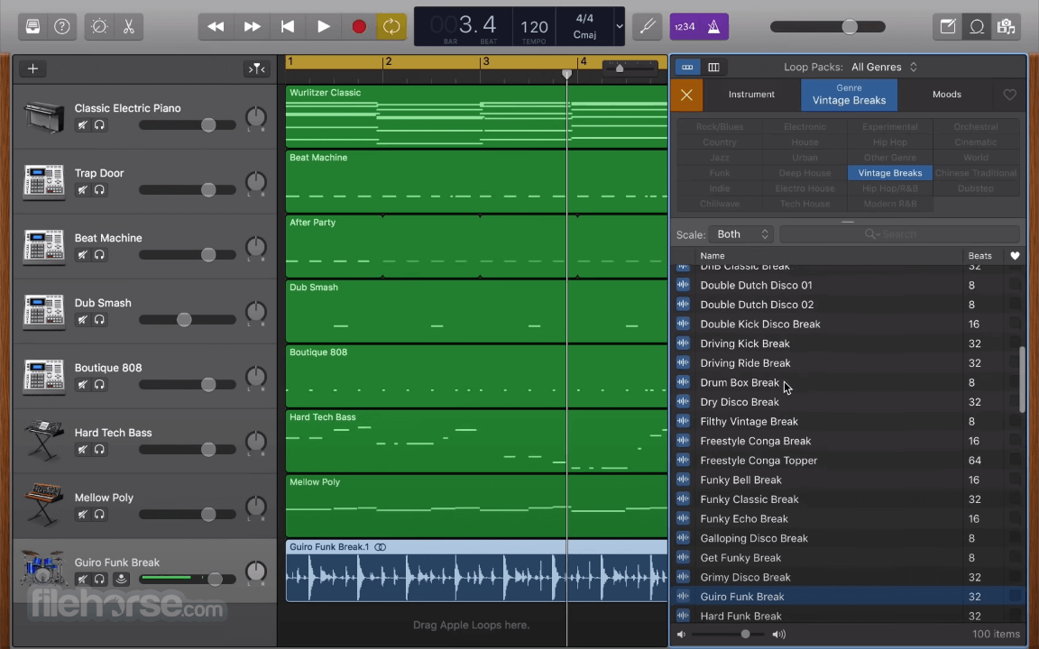 GarageBand 畫面截圖 4