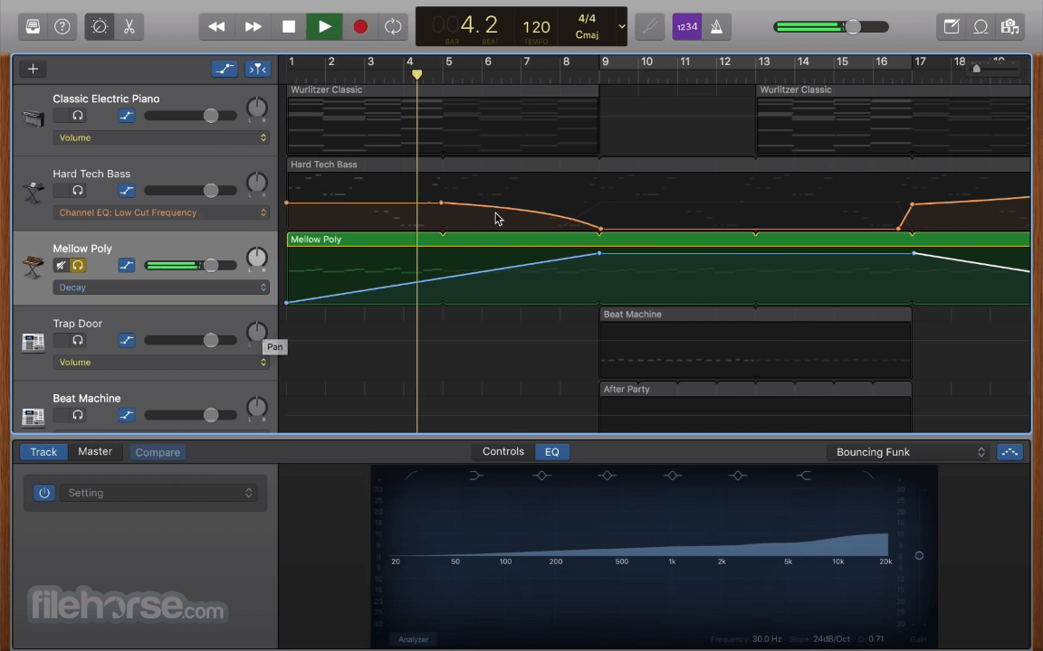 GarageBand 畫面截圖 5