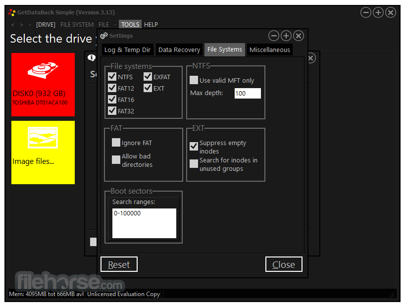 GetDataBack Pro 畫面截圖 4