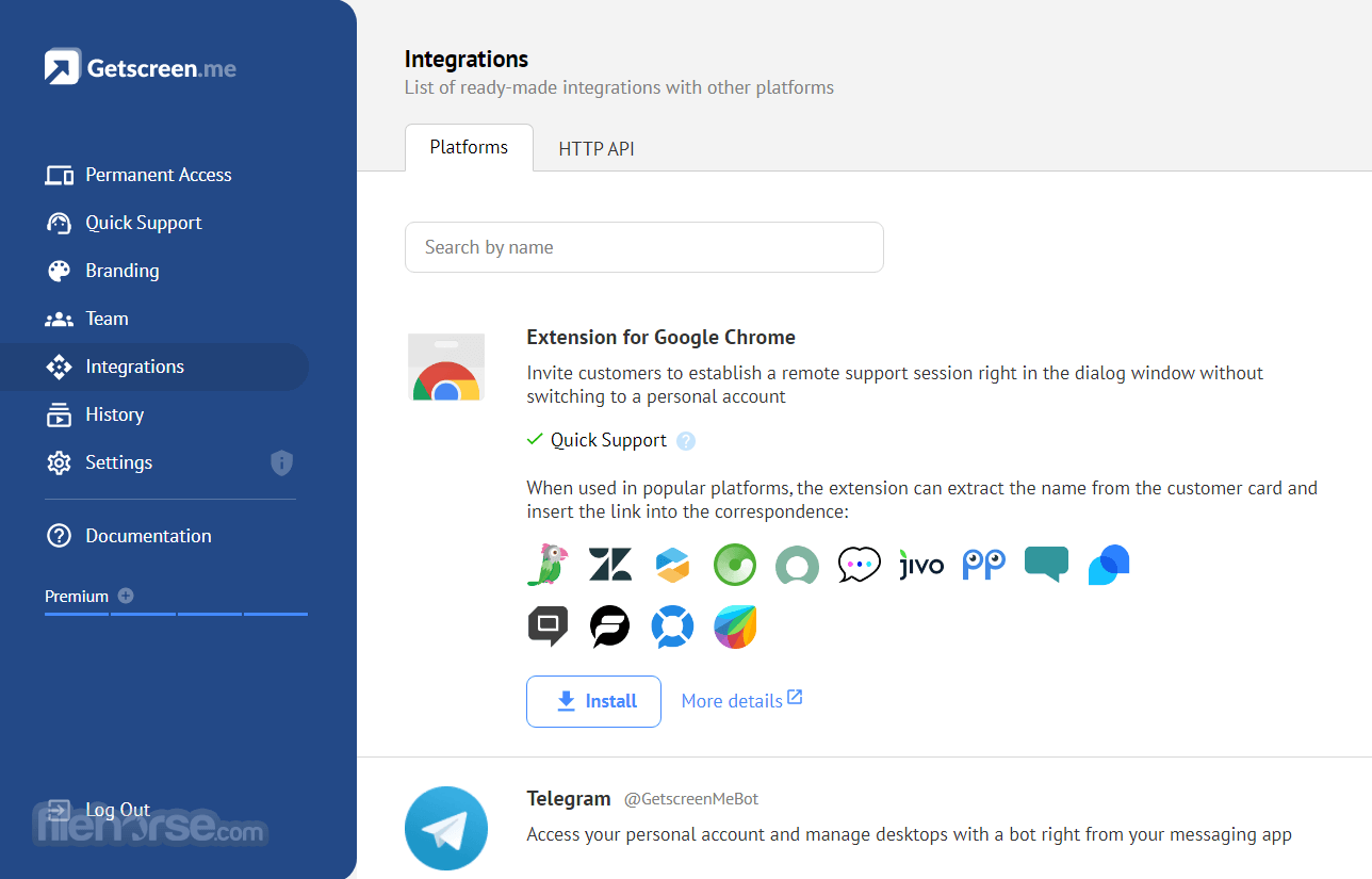 Getscreen.me Remote Desktop 畫面截圖 2