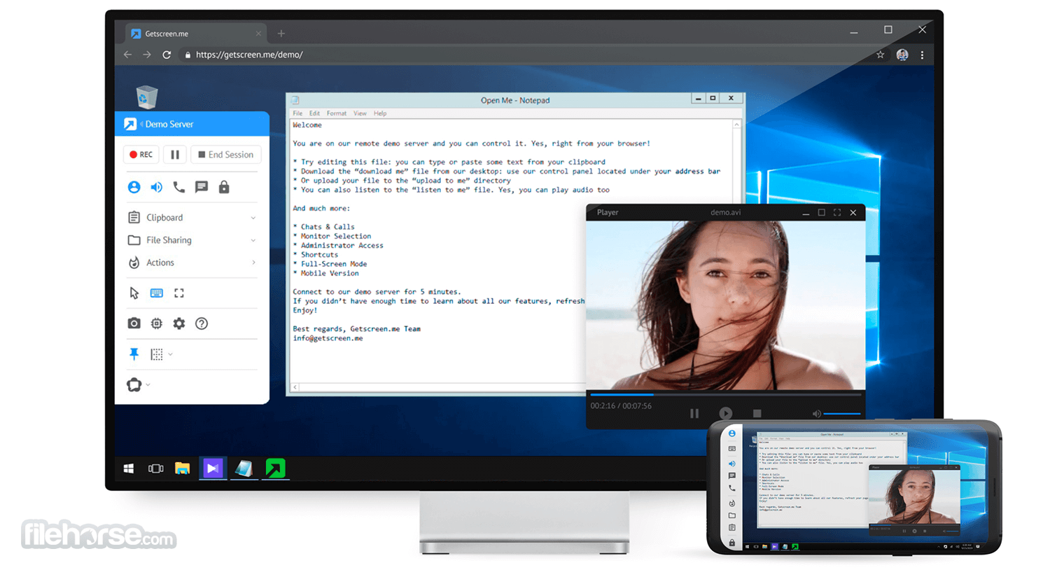 Getscreen.me Remote Desktop 畫面截圖 5