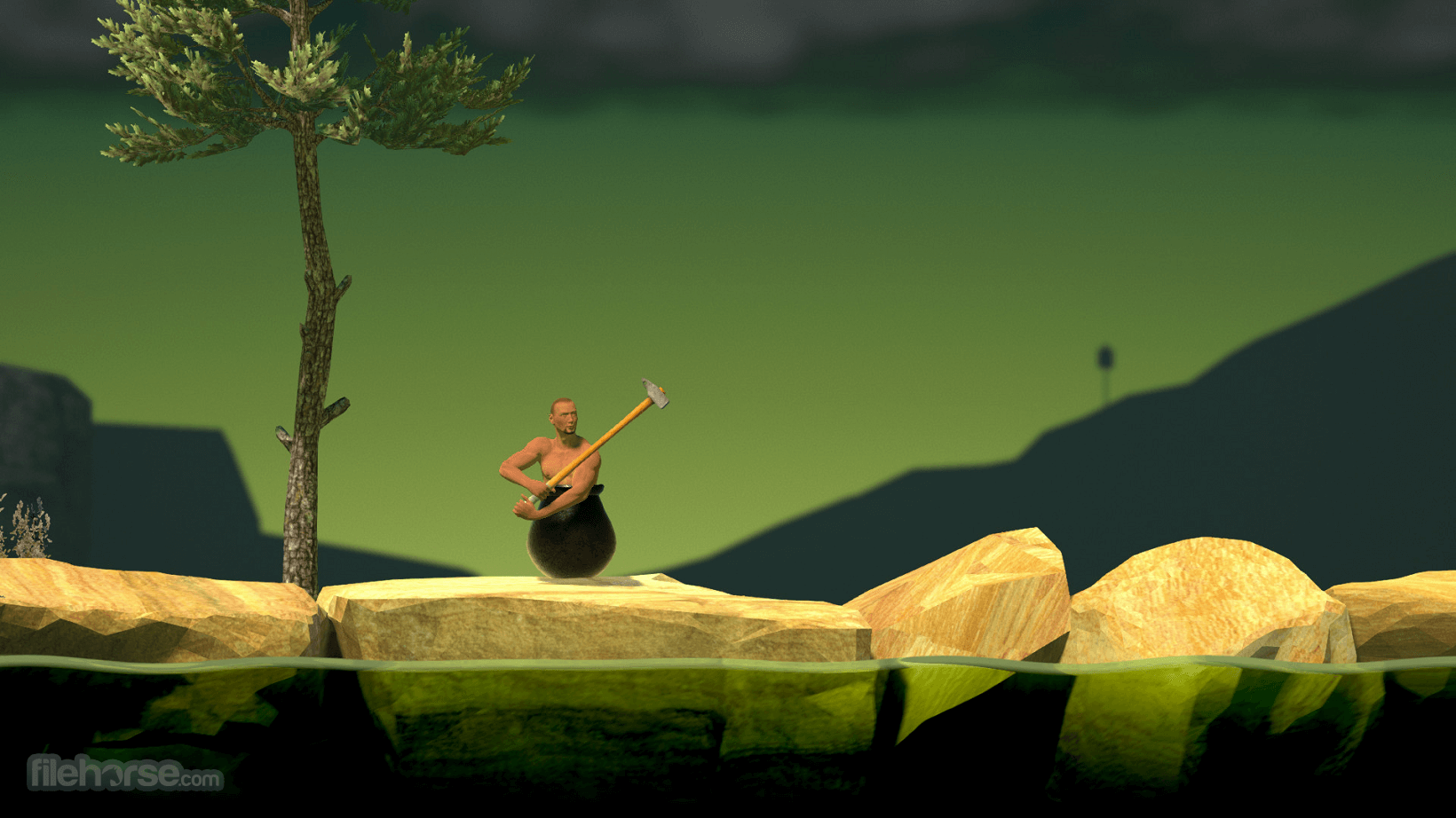 Getting Over It with Bennett Foddy 畫面截圖 1