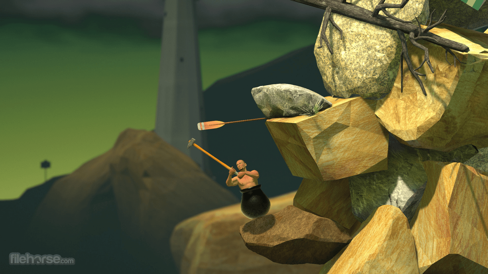 Getting Over It with Bennett Foddy 畫面截圖 3