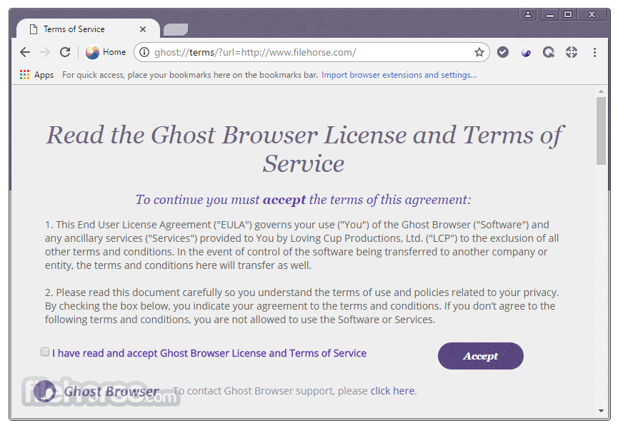 Ghost Browser 畫面截圖 2