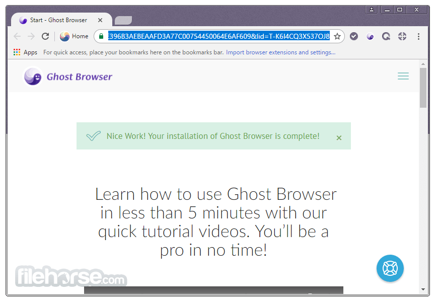 Ghost Browser 畫面截圖 3