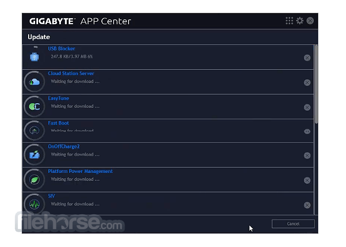 Gigabyte App Center 畫面截圖 5