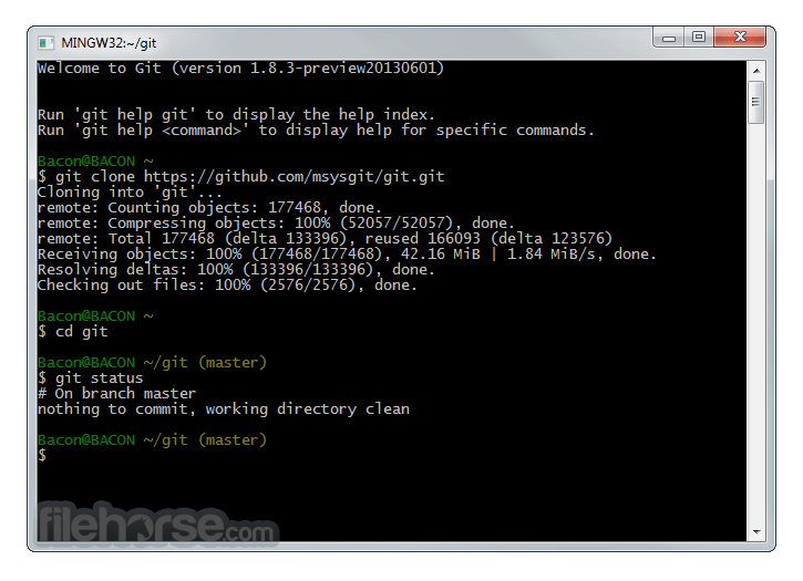 Git for Windows 畫面截圖 3