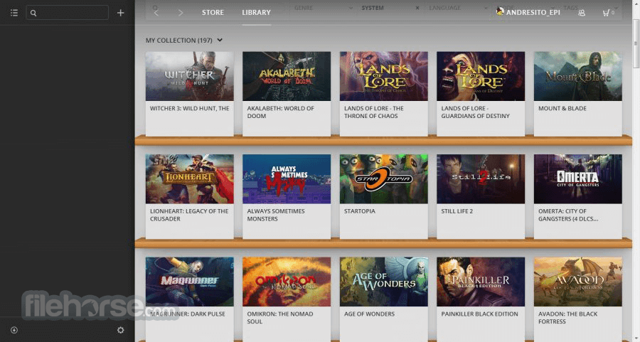 GOG Galaxy 畫面截圖 4