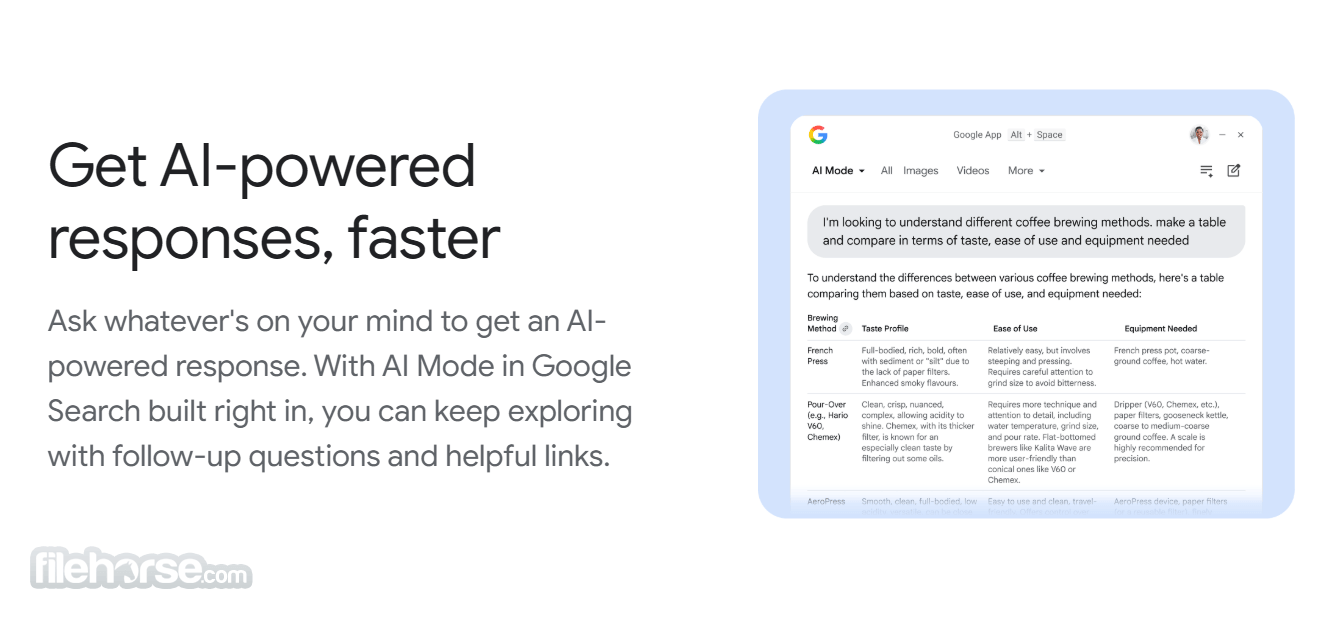 Google App for Desktop 畫面截圖 3