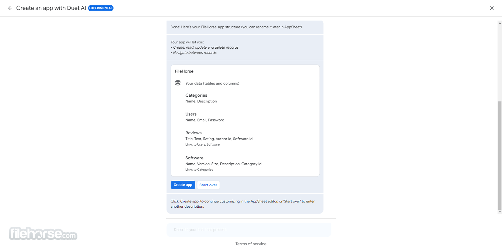 Google AppSheet - Build apps with no code 畫面截圖 3