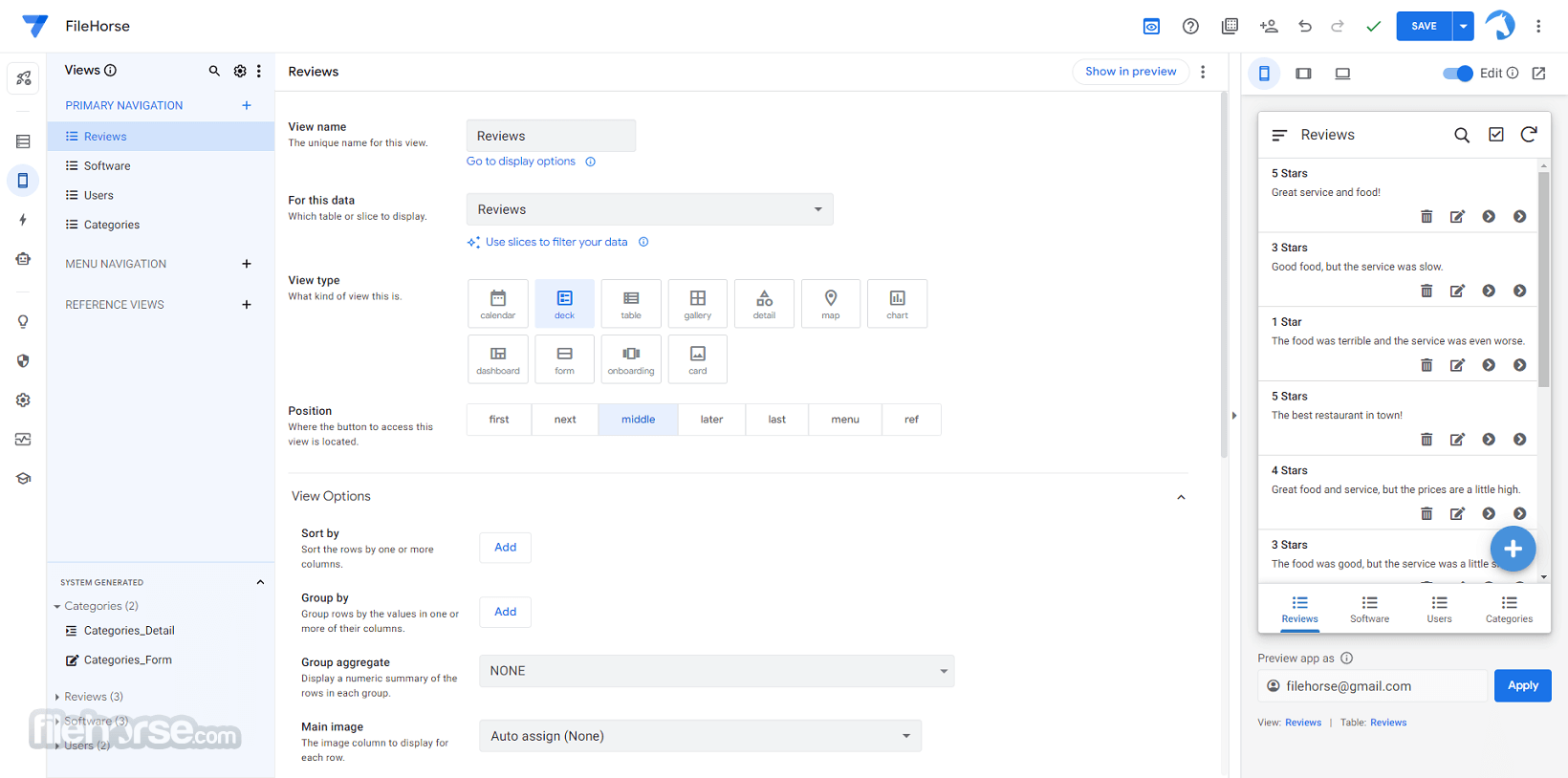 Google AppSheet - Build apps with no code 畫面截圖 4