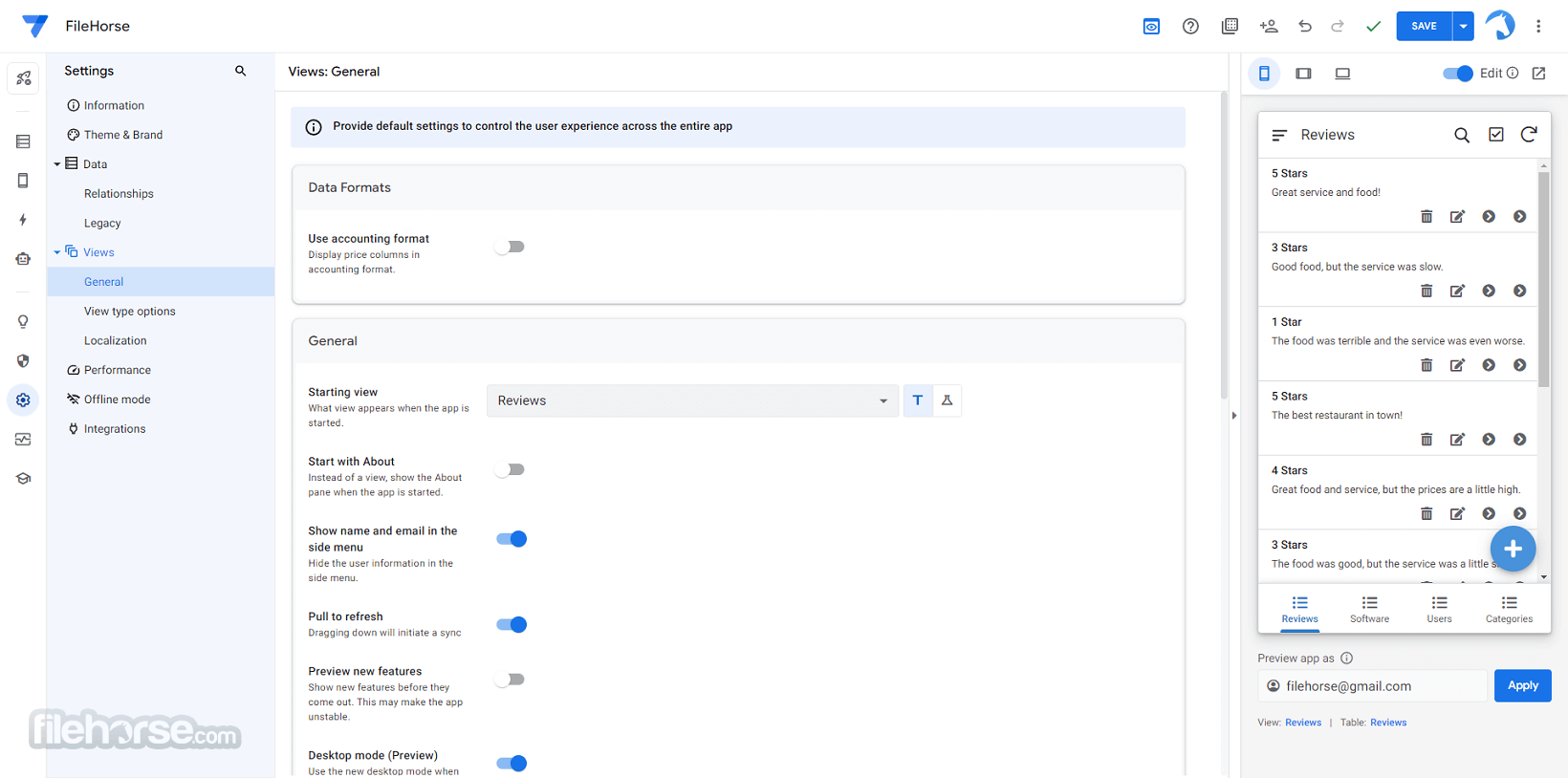 Google AppSheet - Build apps with no code 畫面截圖 5