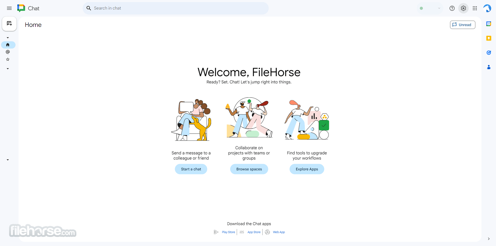 Google Chat 畫面截圖 1
