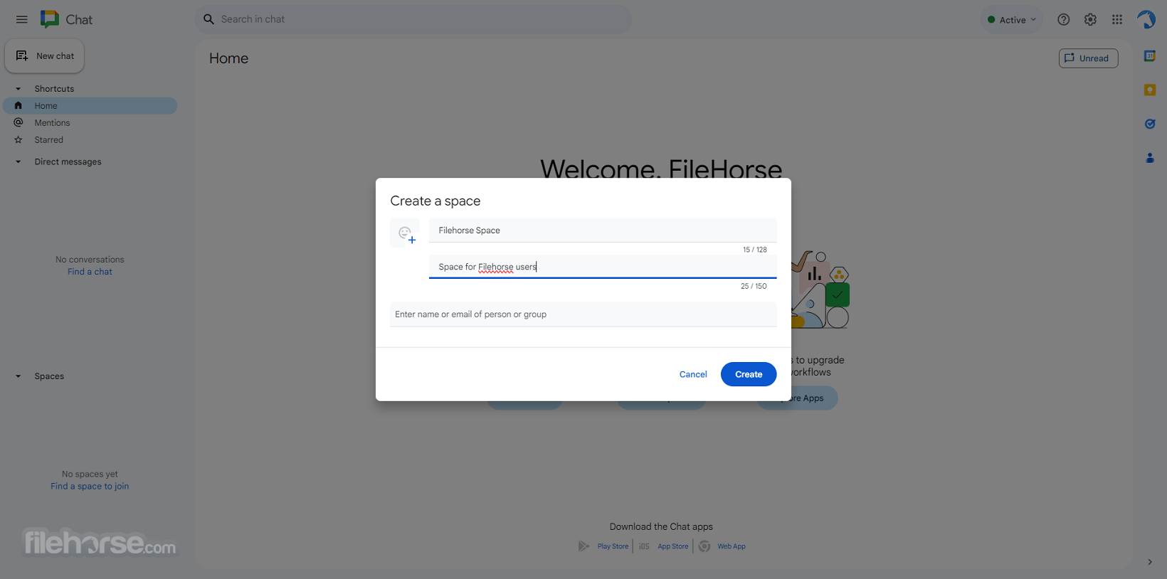 Google Chat 畫面截圖 2