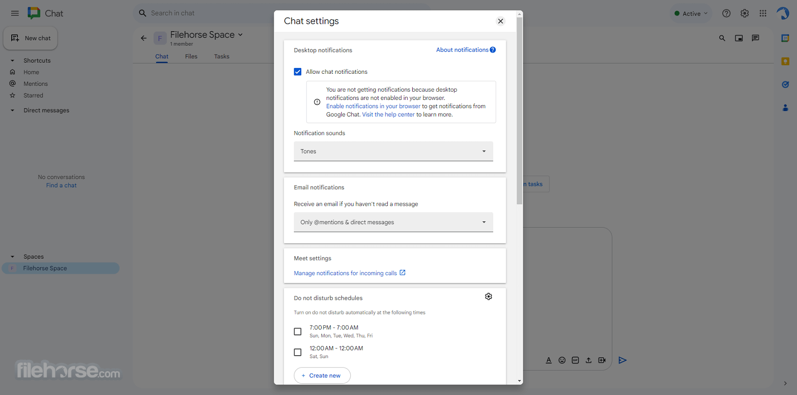Google Chat 畫面截圖 4
