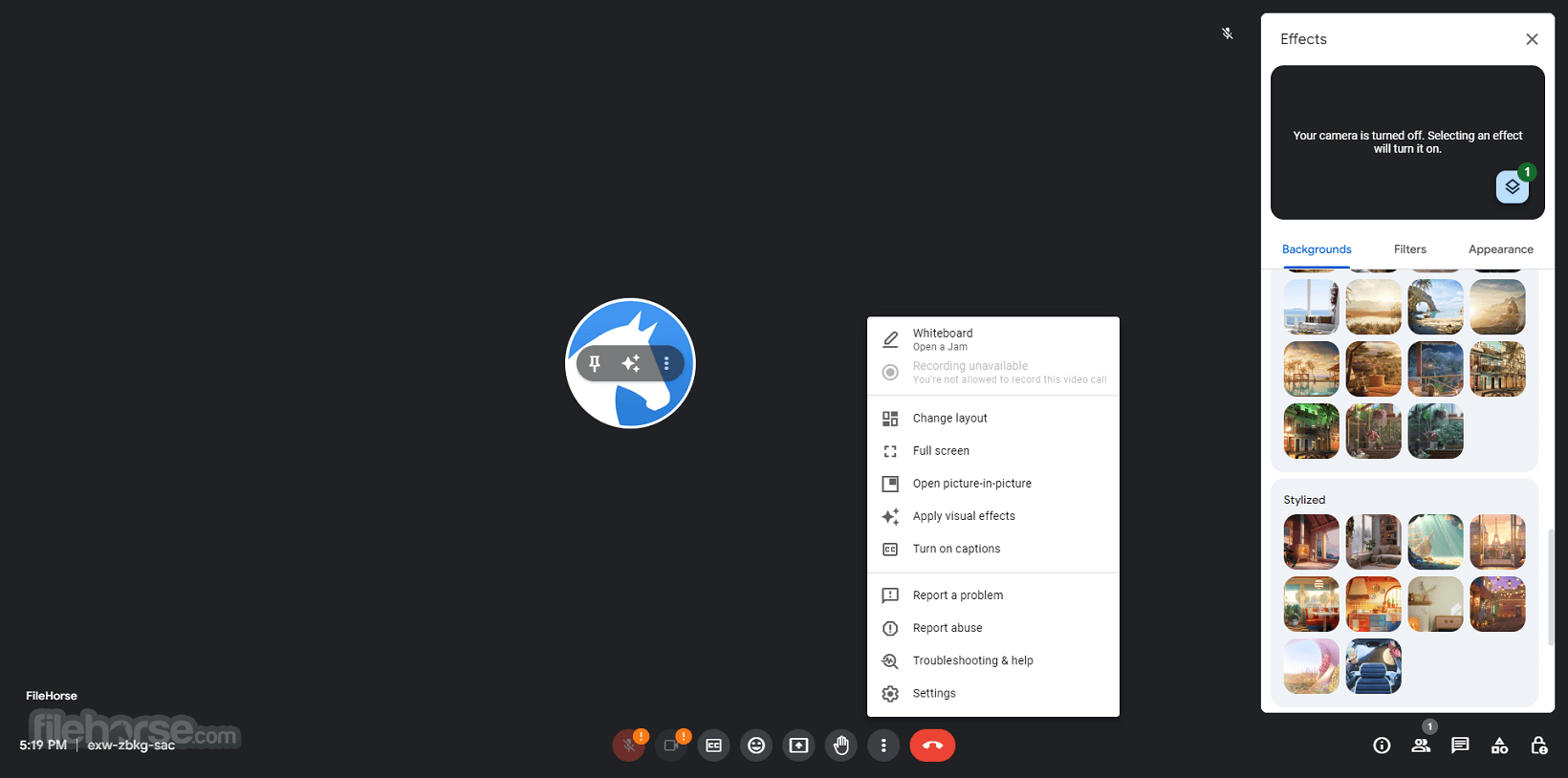 Google Meet 畫面截圖 2