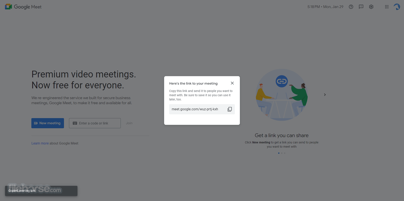 Google Meet 畫面截圖 3
