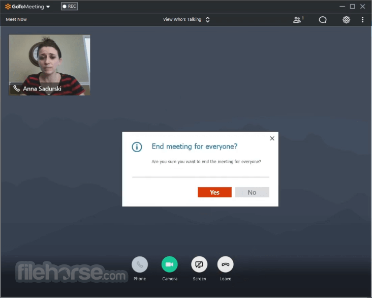 GoToMeeting 畫面截圖 4