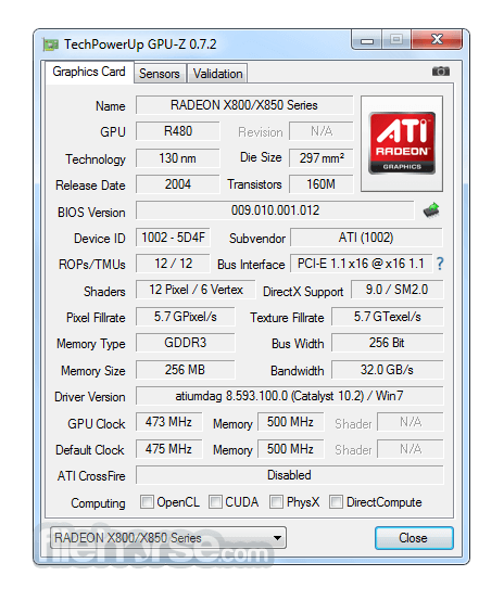 GPU-Z 畫面截圖 1