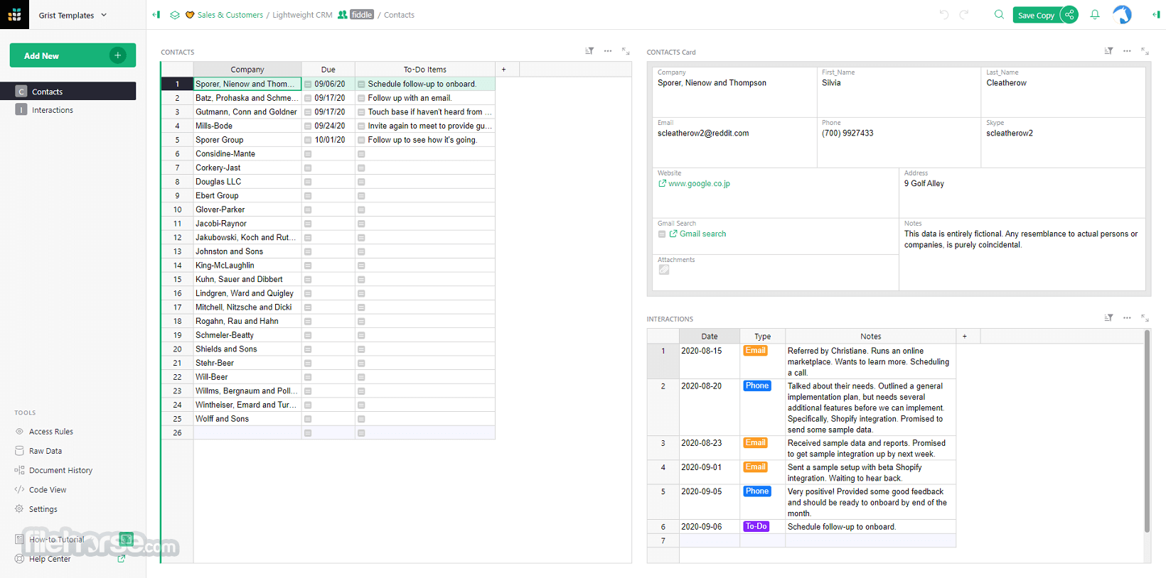 Grist - The Evolution of Spreadsheets 畫面截圖 4