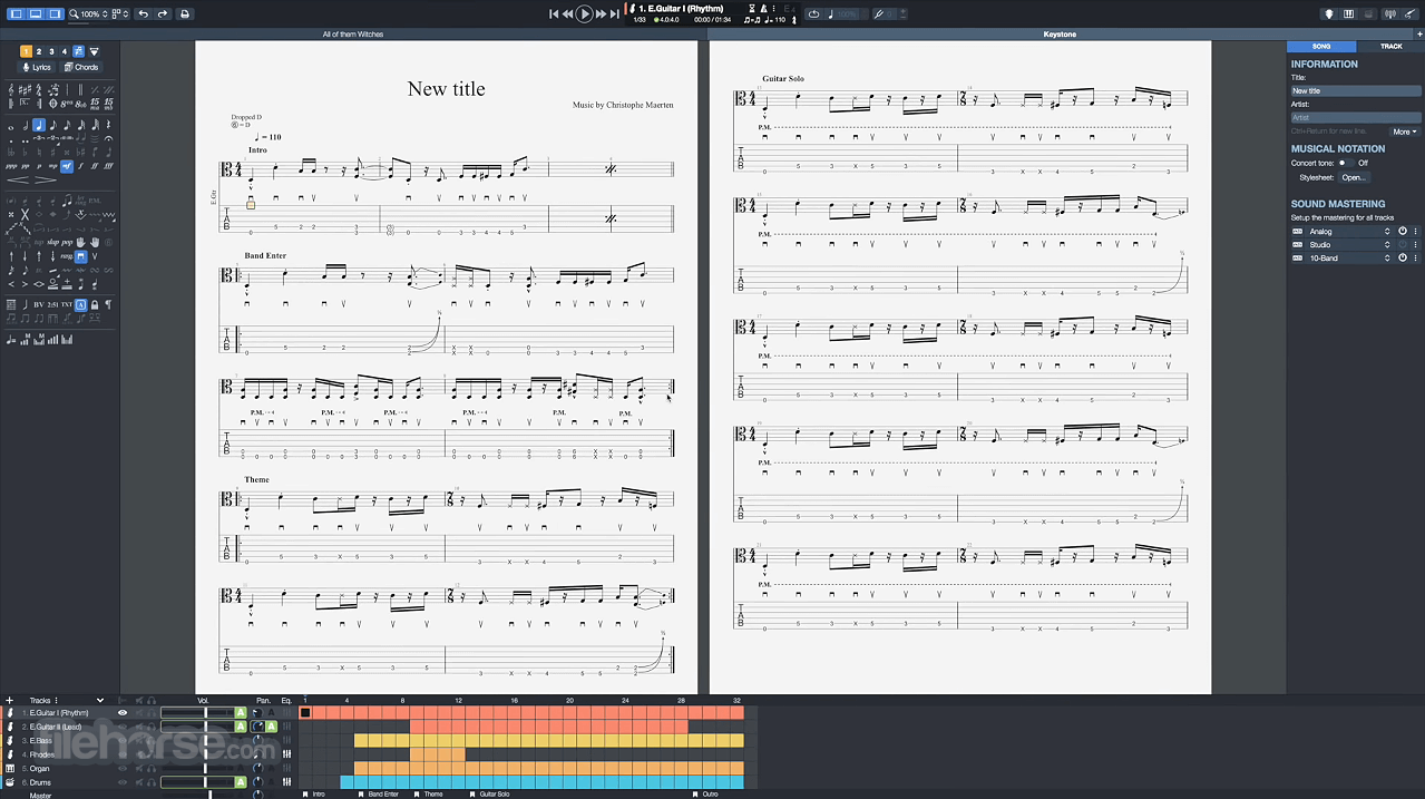 Guitar Pro 畫面截圖 1