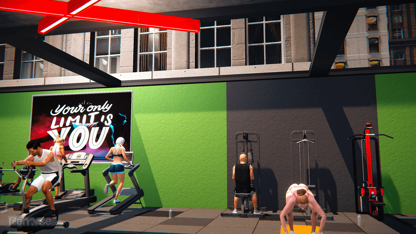 Gym Simulator 畫面截圖 1