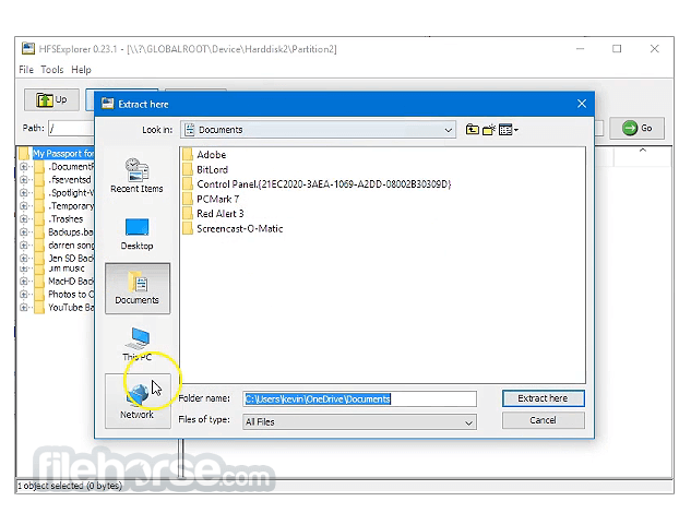 HFSExplorer 畫面截圖 3