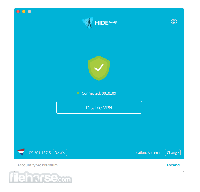 Hide.me VPN 畫面截圖 2