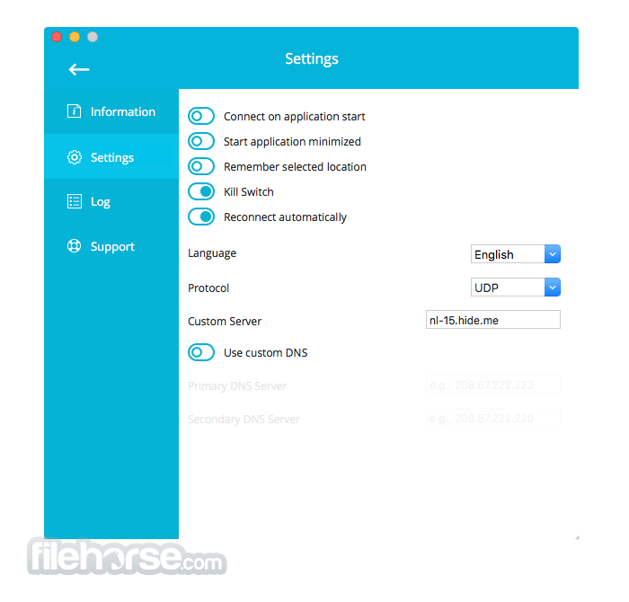 Hide.me VPN 畫面截圖 4
