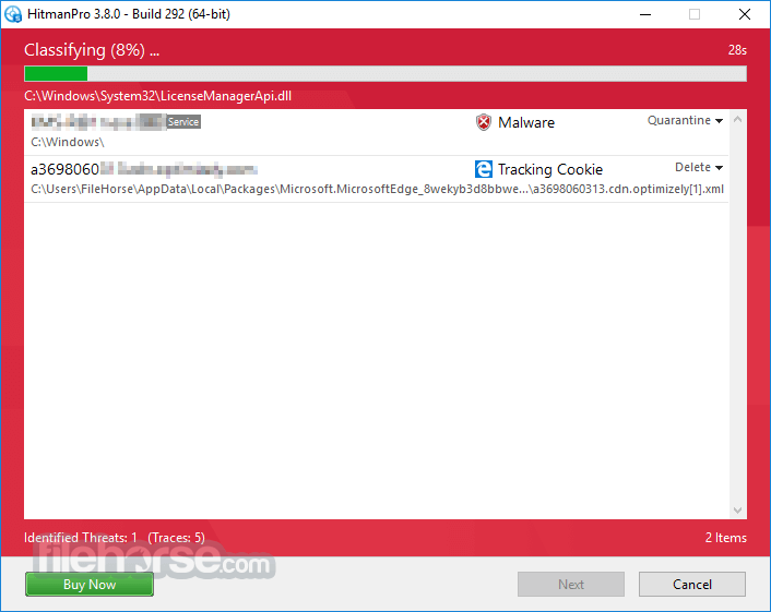 HitmanPro 3.8.50 Build 346 (64-bit) 畫面截圖 2