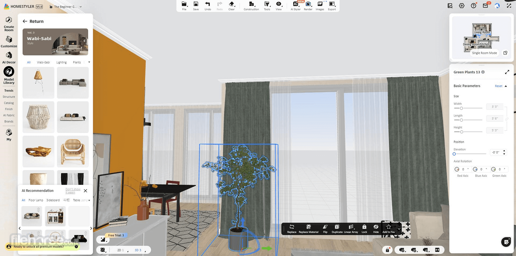 Homestyler - AI Home Designer 畫面截圖 2