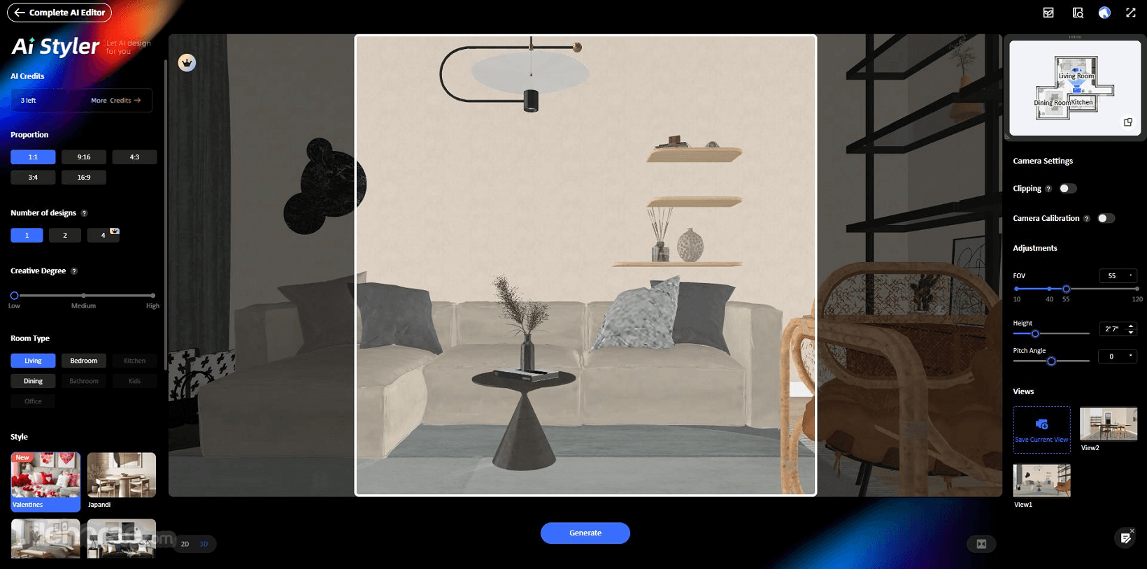 Homestyler - AI Home Designer 畫面截圖 4