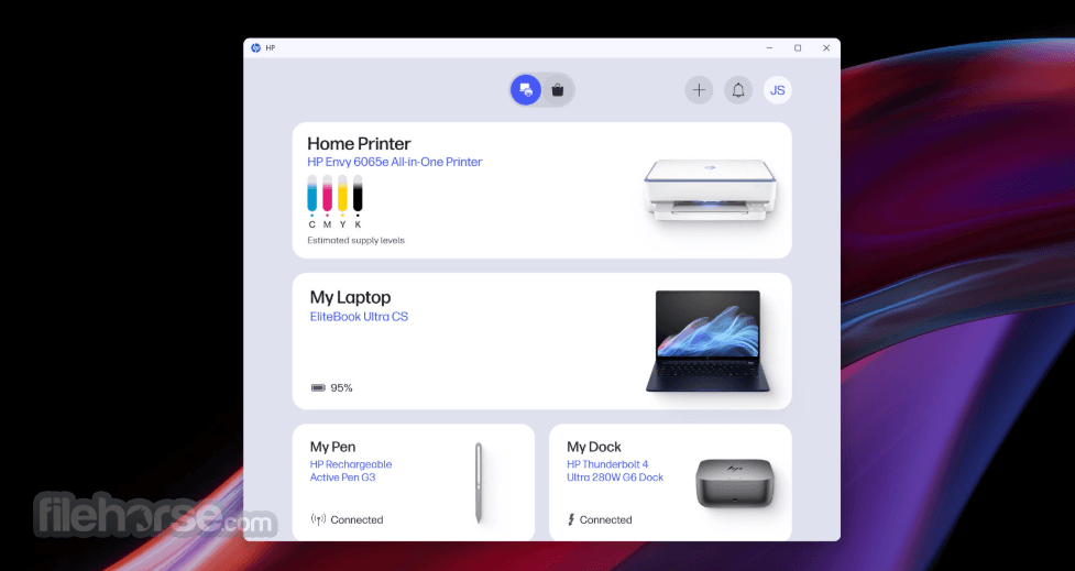 HP Desktop App 畫面截圖 2
