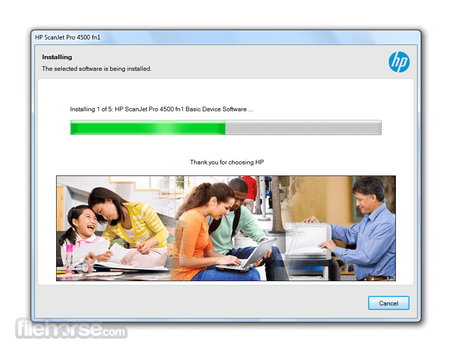 HP ScanJet Pro 4500 fn1 Network Scanner Driver 畫面截圖 2