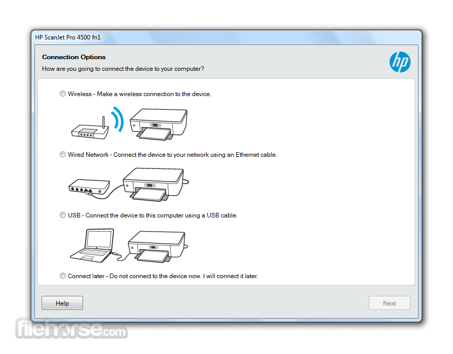 HP ScanJet Pro 4500 fn1 Network Scanner Driver 畫面截圖 3