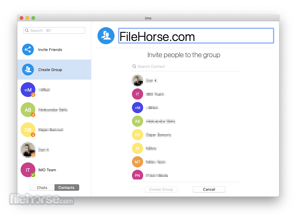 Imo Messenger 畫面截圖 4
