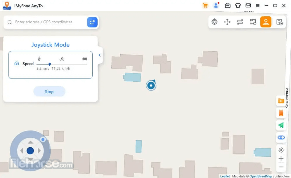iMyFone AnyTo - Change GPS Location 畫面截圖 3